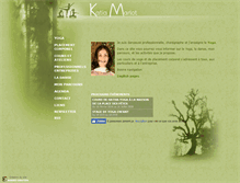 Tablet Screenshot of katia-marlot.fr